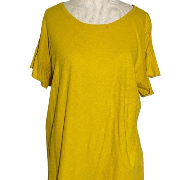 LOFT Women's Ruffle Sleeve Blouse - Picture 3 of 12